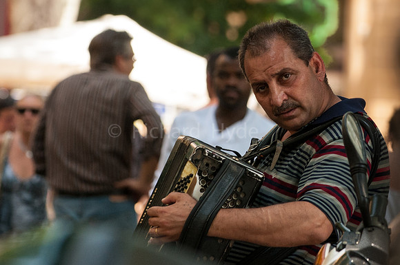 France, South of France, Street Musician, Provence, Aix-en-Provence