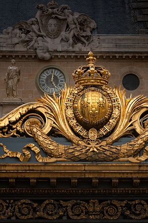 Gate of the Palais de Justice, Paris, Prefecture of Police