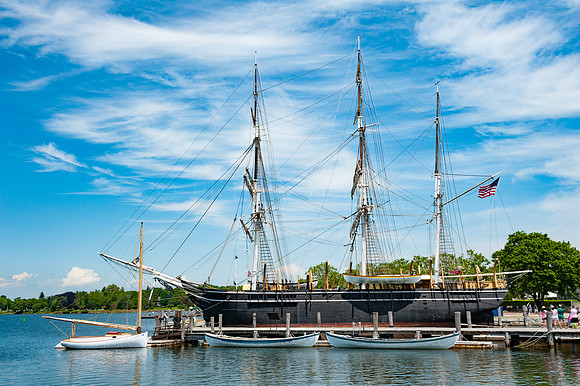 Travel, Sky Scraper, Tall Ship, Travel, Mystic Connecticut, Mystic Seaport, New England, Travel, 1841 whaleship Charles W. Morgan