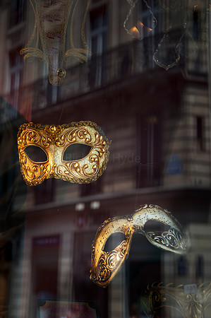 Masks, Paris. France, Travel