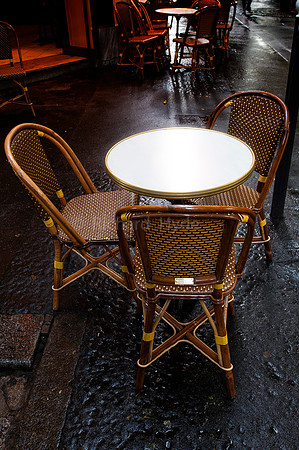 Cafe, Cafe Le Cepage, Paris, Tables, Travel, Monmartre, France