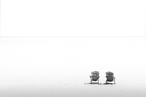 Beach   1   BW  ©  Richard Hyde  2023