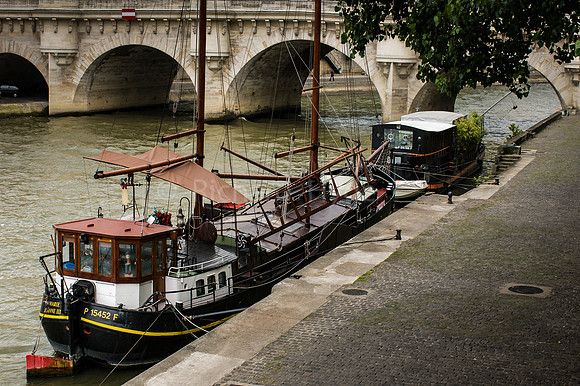 France, Paris, Travel, Boat, Seine, Pont de Neuf