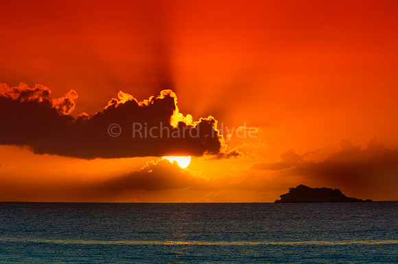 Antigua, Caribbean, beach, Travel, Sunset