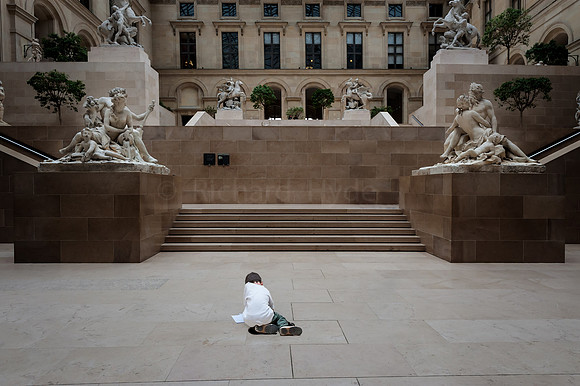 Artist, Young Artist, The Louvre, Child