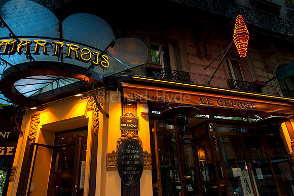 Cafe Le Capage, Monmartre, Paris